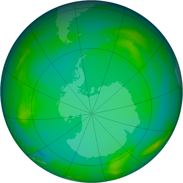 Ozone Map 1981-07-26